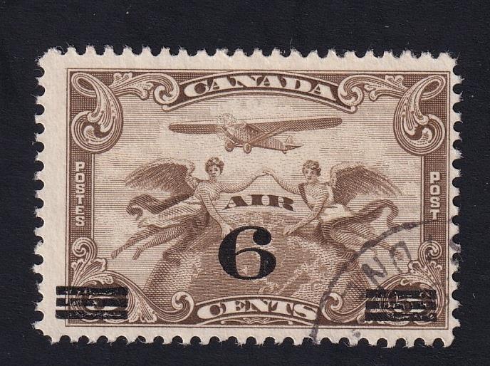 Canada used: 1932 Airmail Surcharge sc#C3 [v2]