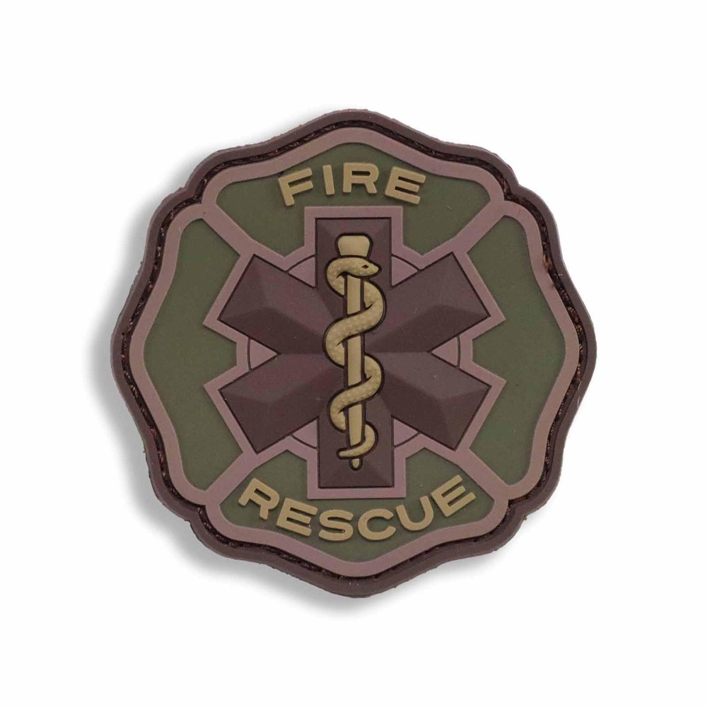 Mil-Spec Monkey Fire Rescue PVC Patch