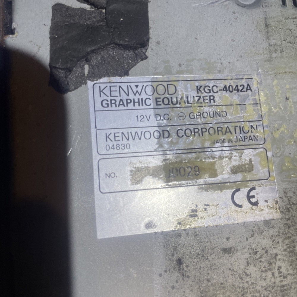 KENWOOD EQUAIZER KGC-4042-A