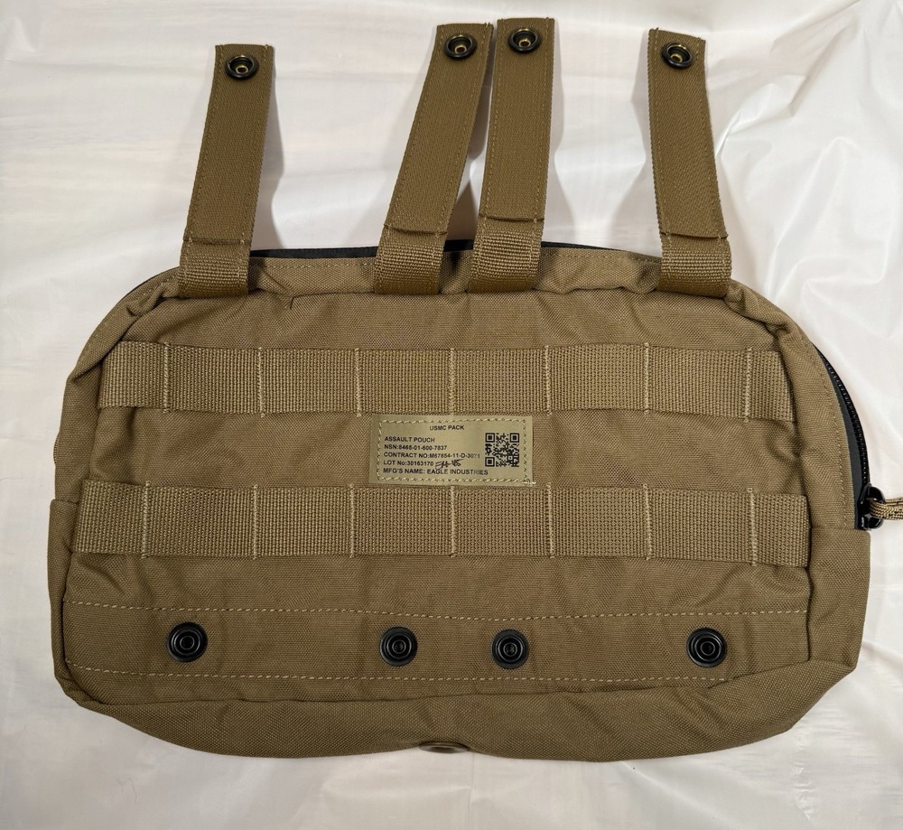USMC MOLLE Assault Pouches Coyote Brown