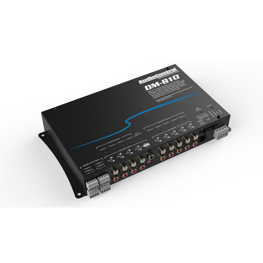 AudioControl DM-810 Premium 8 Input 10 Output DSP Matrix Processor