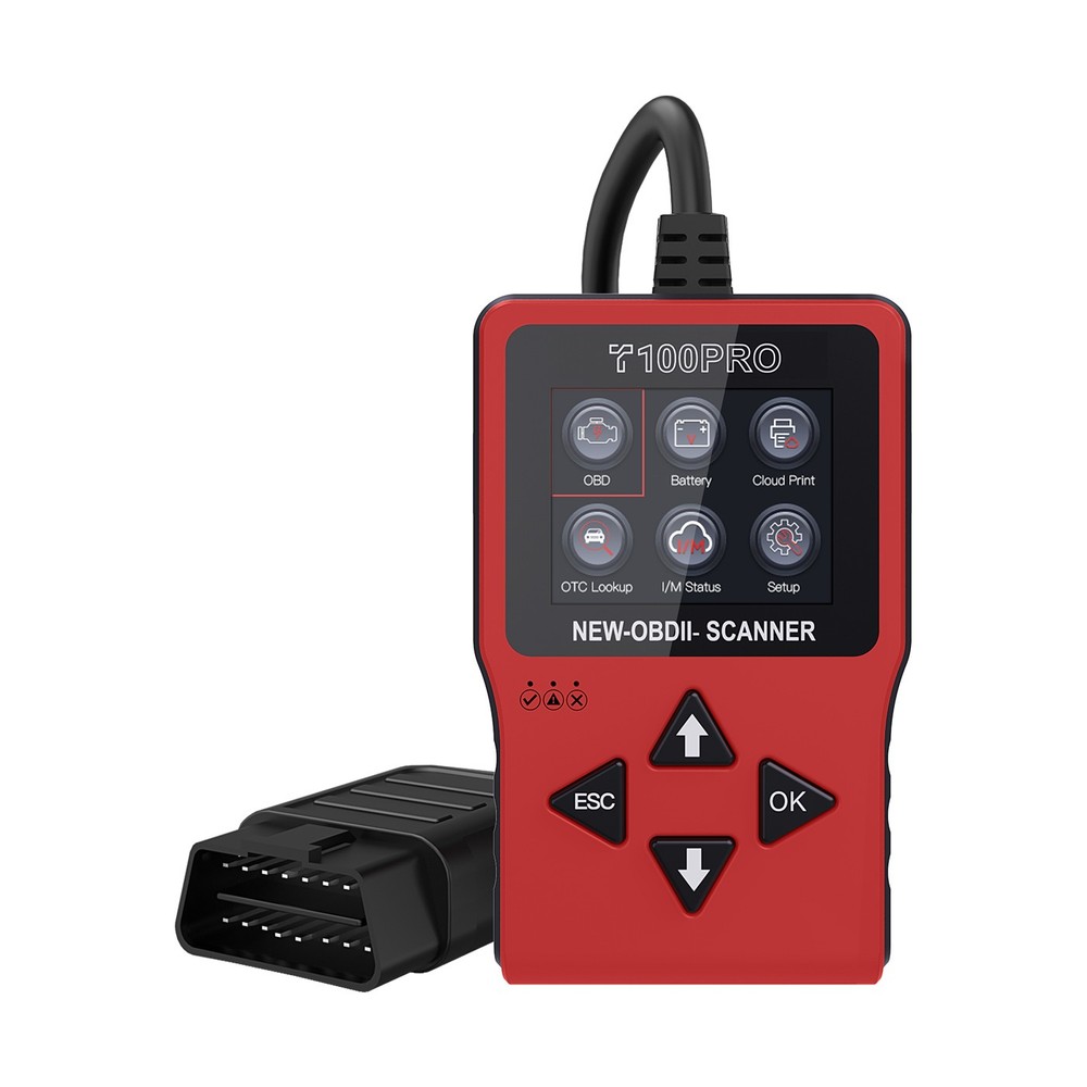 Topdiag OBD2 Scanner Diagnostic Tool Code Reader Vehicle Monitor Battery Tester