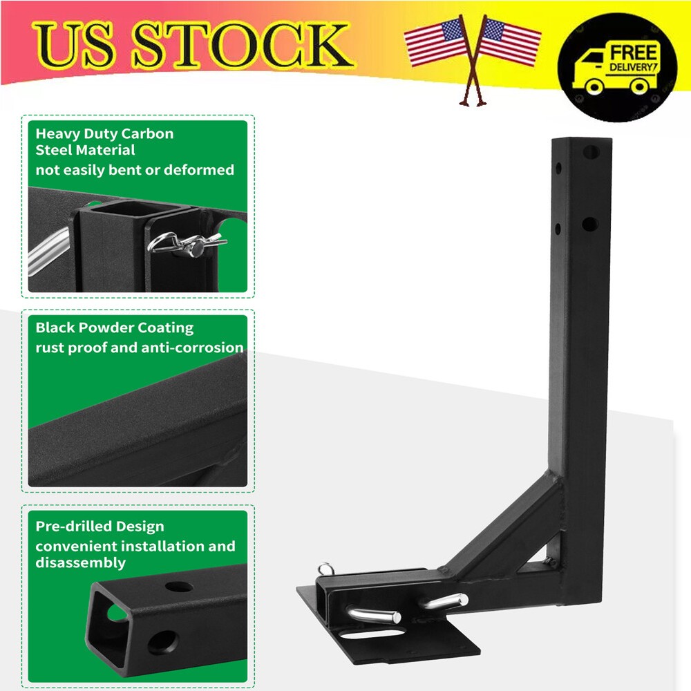 2" Receiver Mount Bracket 5301901For UTV ATV Dry Material Spreader Black