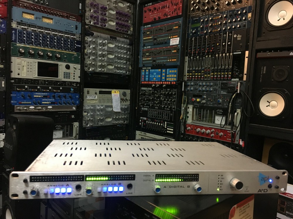 Api A2D Dual Preamp A/D Converter Rack Pre amp //ARMENS//