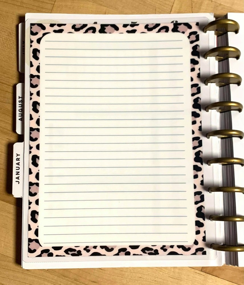 Migraine Headache Tracker Dashboard for use with the Happy Planner-