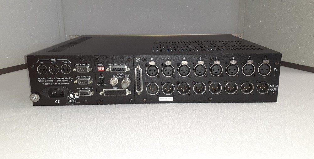Aphex Model 1788 8-Channel Remote Controlled Microphone Preamplifier