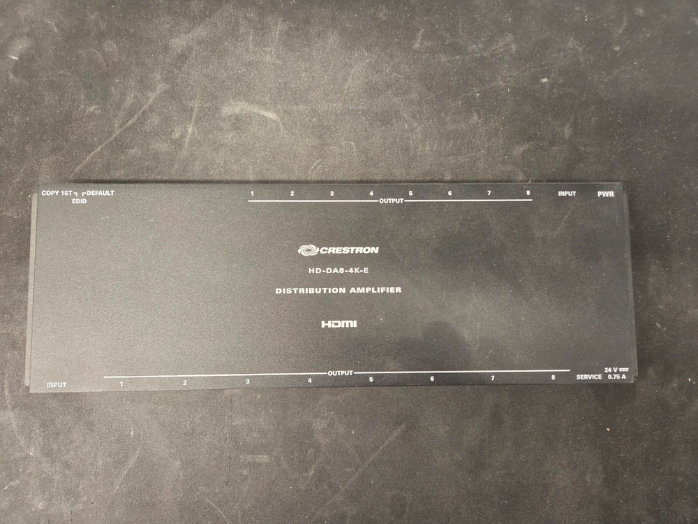 Crestron HD-DA8-4K-E Distribution Amplifier