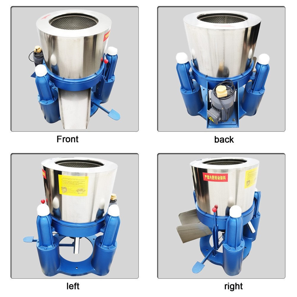 Industrial Solid-Liquid Separator Centrifuge (220V 3PH 4HP, 50kg Capacity)