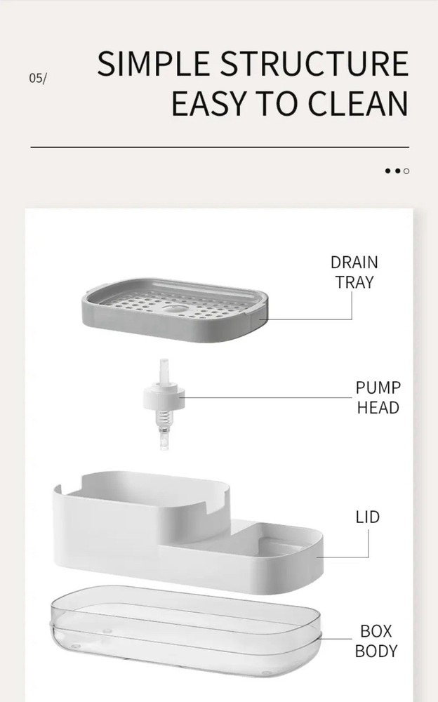 PUSH SOAPDISHES
