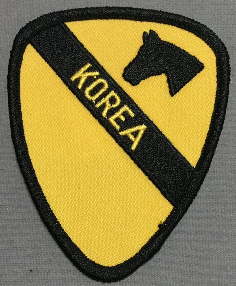 1st Cavalry Korea Ward Activist patch