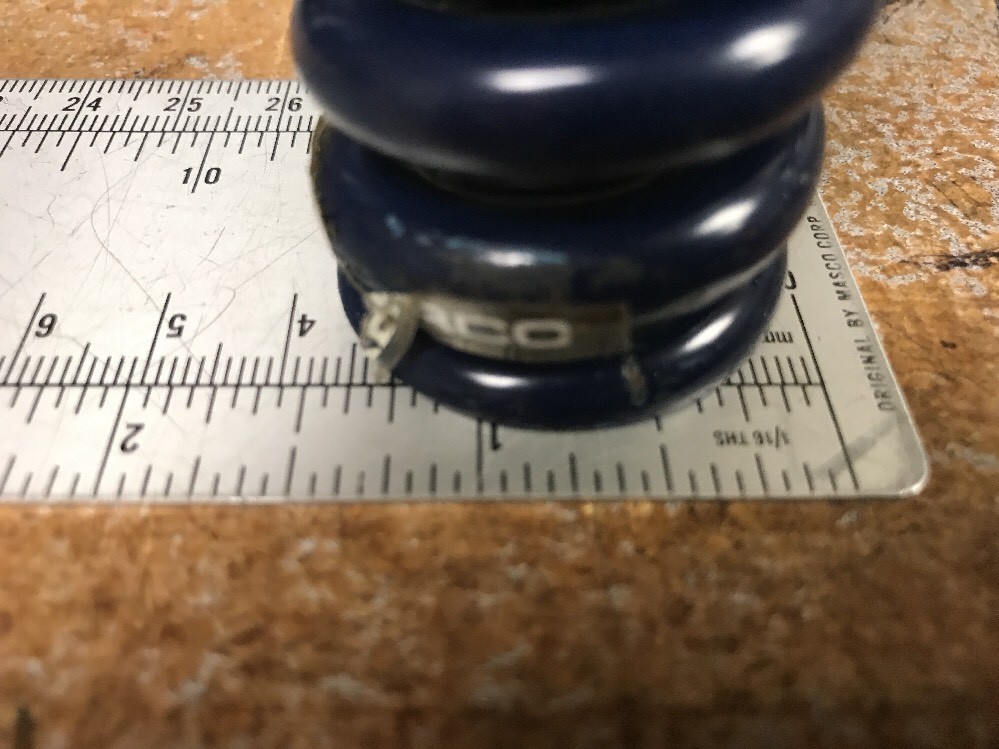 Hyperco Pull Bar Spring 1 1/2" od x 7" #1050