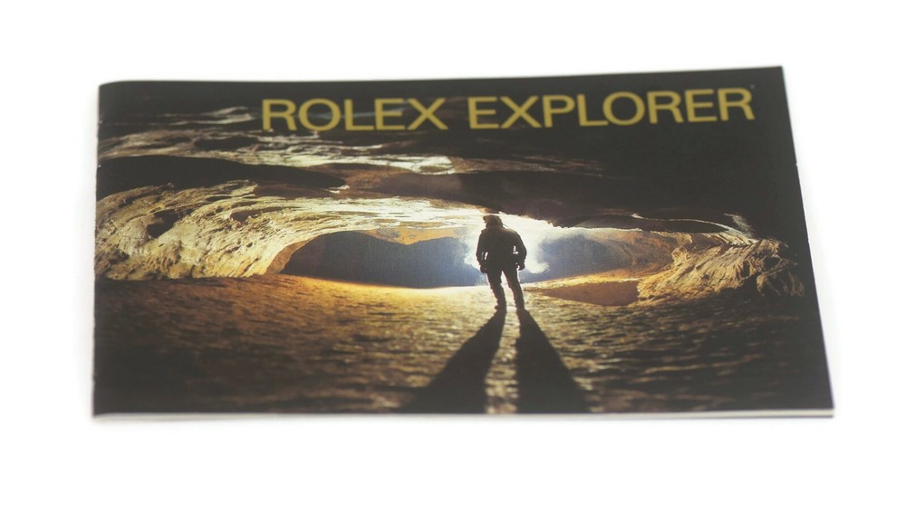 Rolex Explorer Booklet Manual English 2003