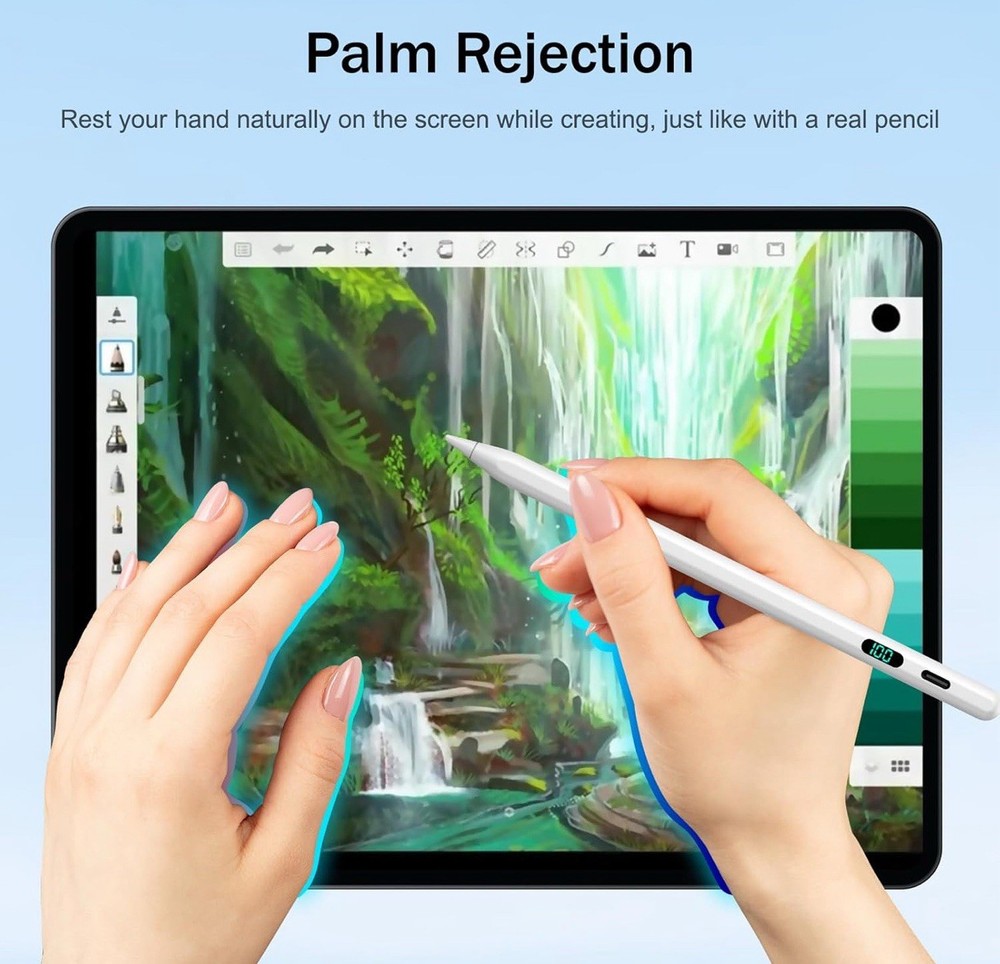 Stylus Pen Digital Display 1.2mm Tip for iPad Pro & Touch Screen Tablets