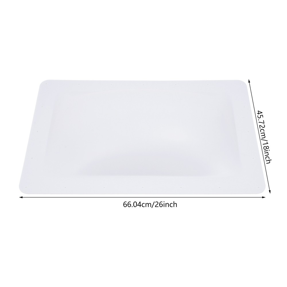 RV Skylight Outer Dome, RV PC Skylight Fits, Camper Skylight White Skylight New