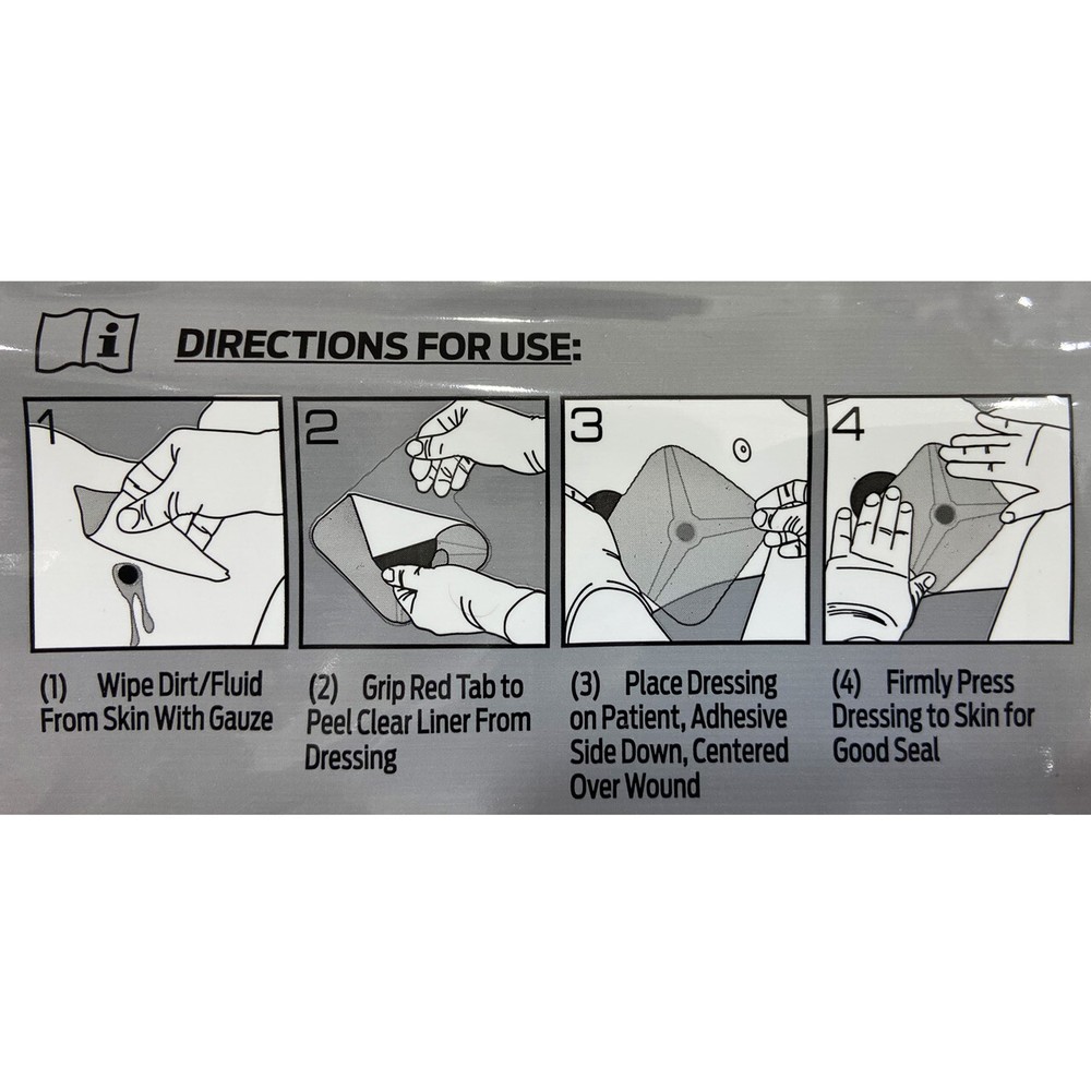 Hyfin Vent Chest Seal Twin Pack