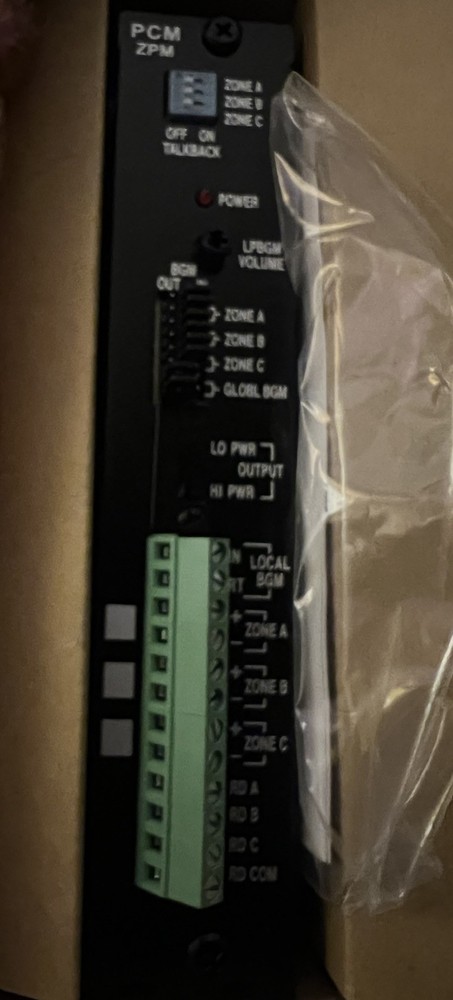 Bogen PCM-ZPM 11699 3-Zone Module for PCM2000