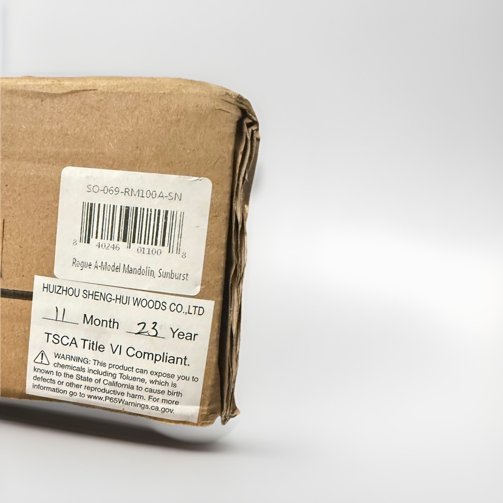 New (open Box) A Style ROGUE Mandolin - No Case
