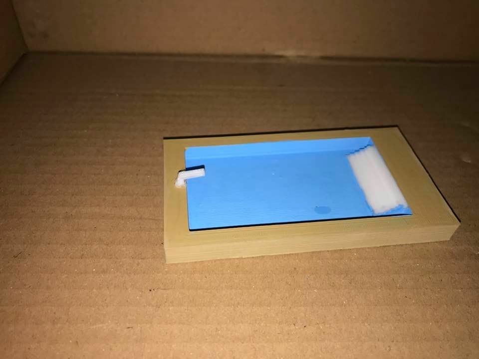 Ho 1/87 Scale Rectangular Swimming Pool Set. (Unpainted)
