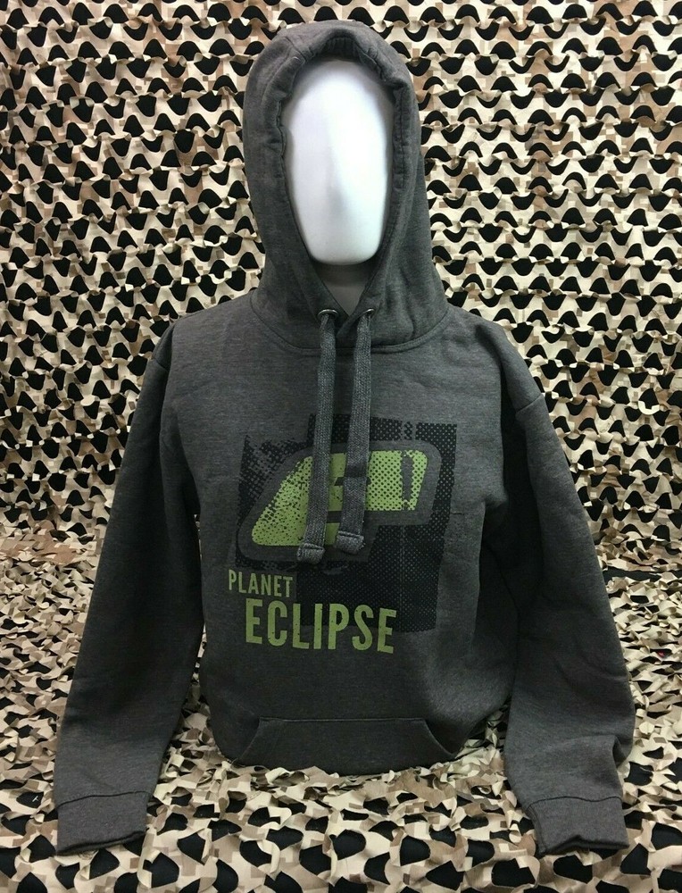 NEW MEDIUM Planet Eclipse Favela Hooded Sweatshirt - Graphite