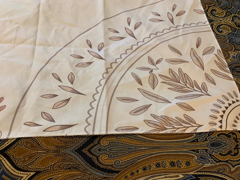LIGHT AND AIREY 56" X 56" TABLECLOTH