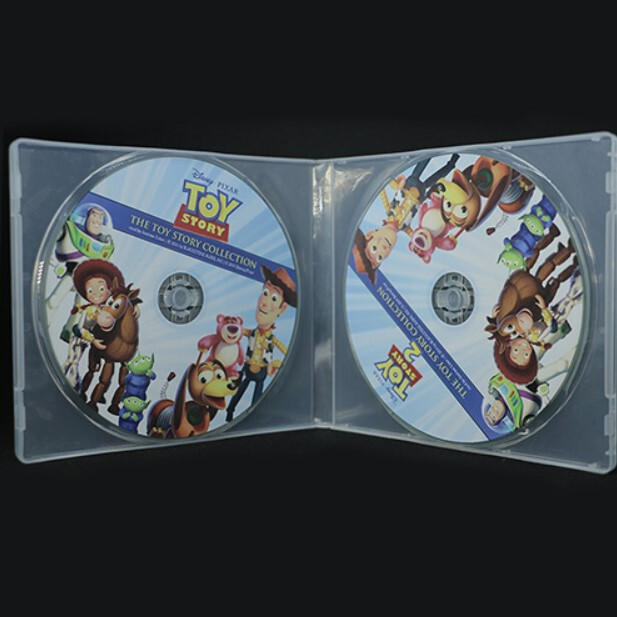 Slim line Clear 2 Disc CD Poly Case