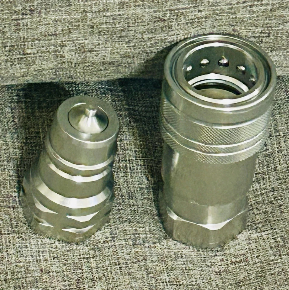 Summit Hydraulics 1" Agricultural Hydraulic Quick Connect Coupler Set