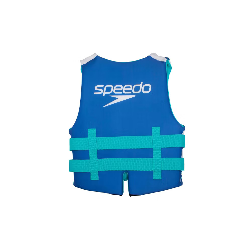 Speedo Kids' Life Jacket Vest - Blue/White