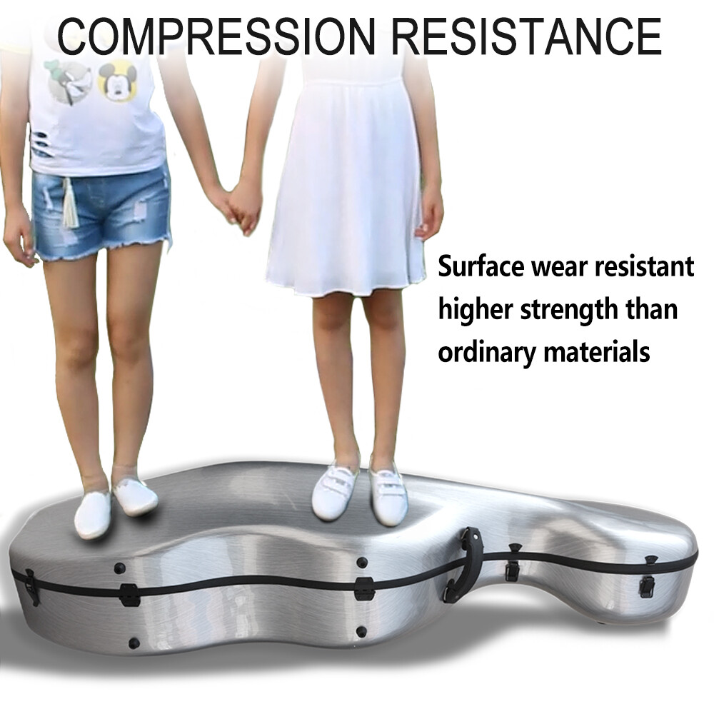 Cello Case 4/4 with Wheels and Embedded handle Lightweight Hard Shell