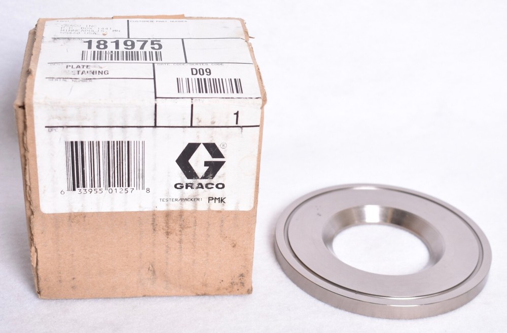 OEM Graco Retaining Plate 181975