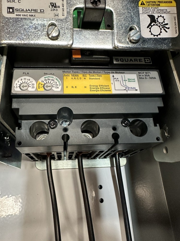 ⚡️8539SCA54V81 Square D AC Combination Motor Starter