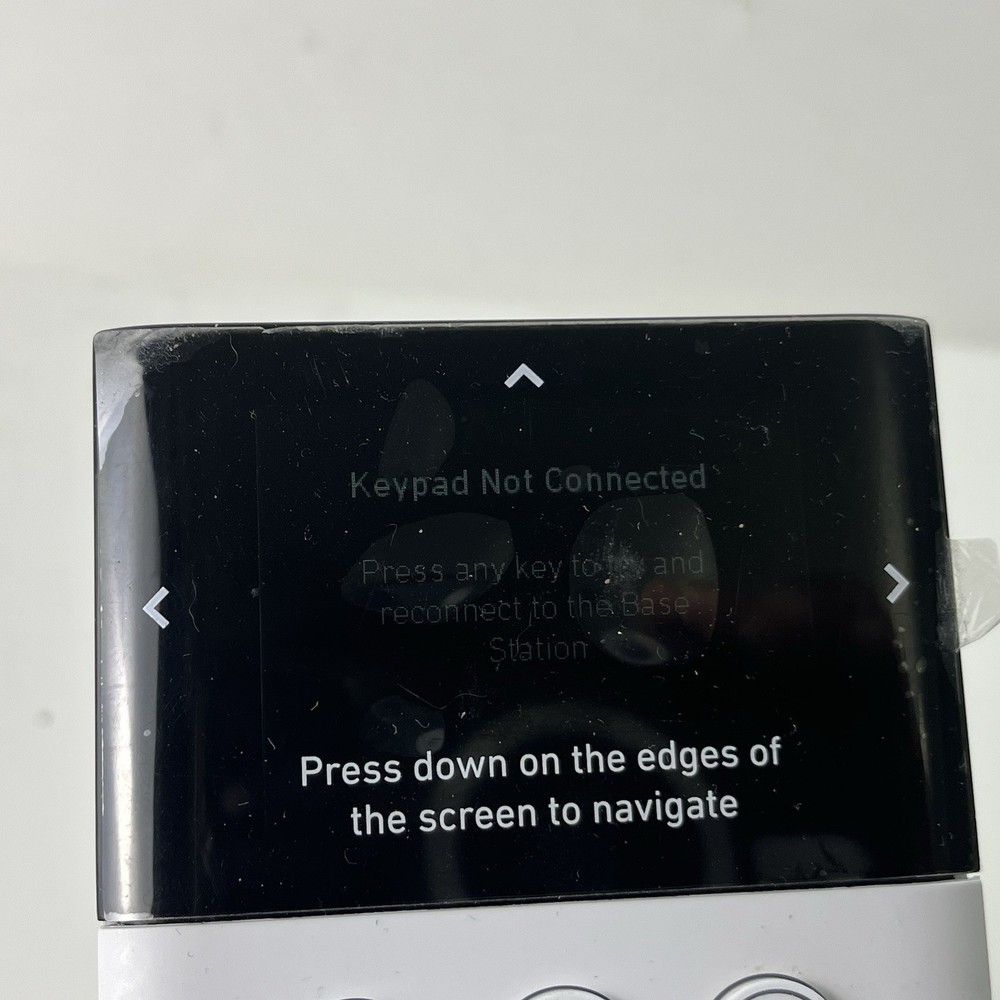 SimpliSafe SSKP3 Keypad White Wireless Touch-to-Wake Smash Safe