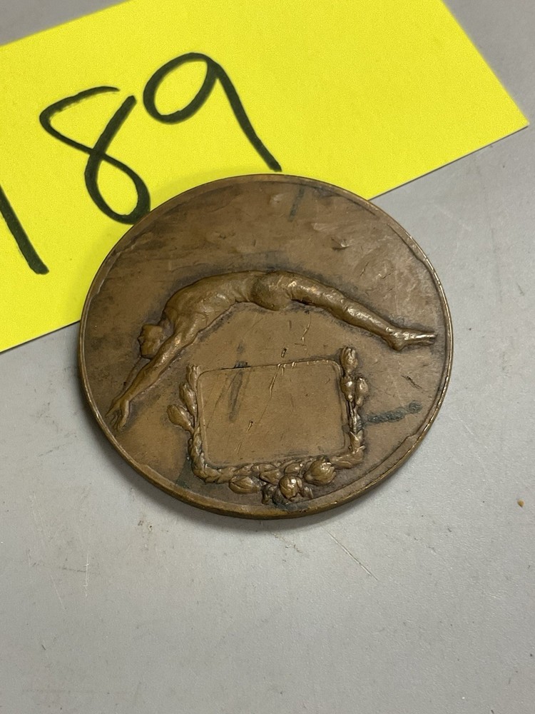 Third Place Medal For Post War Event Unnamed for 100 meter- y189