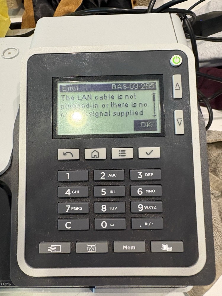 Quadient IX-1 Series Postage Printer.