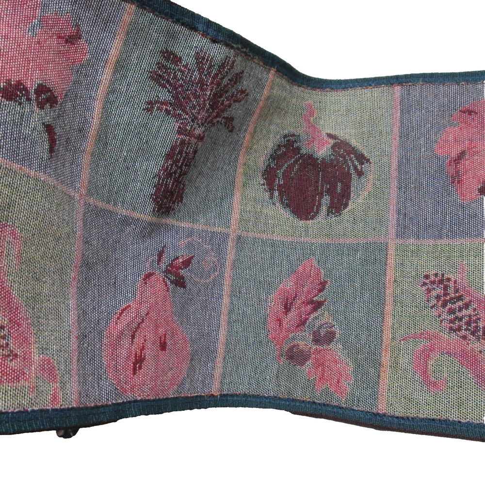 Fall Theme Tapestry Rectangle Table Runner Thanksgiving Decor 70" x 12.5