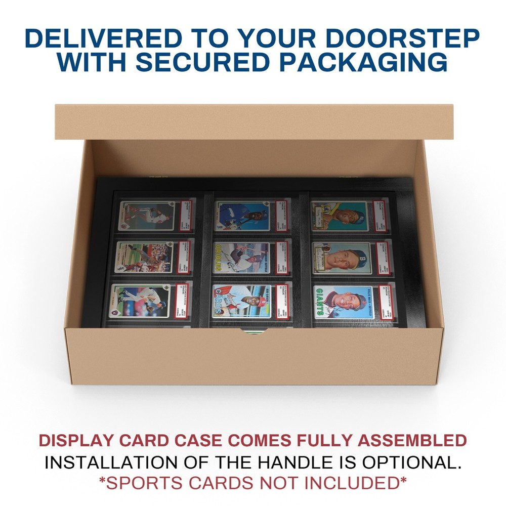Card Display case for Graded Cards 12 PSA will work for cards under 6"