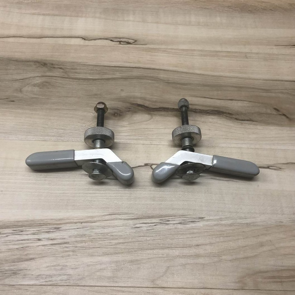 Wheelchair Desk / Table Adjustable Hold Down Clamps