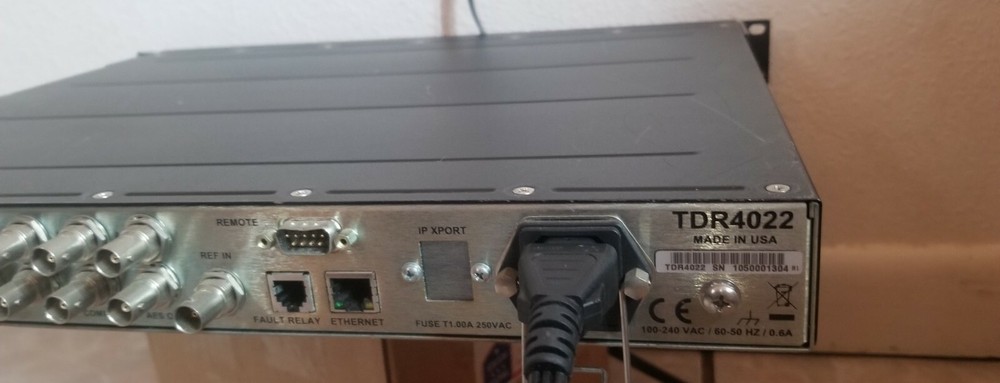 Used Nucomm TDR4022 DVB Satellite video receiver