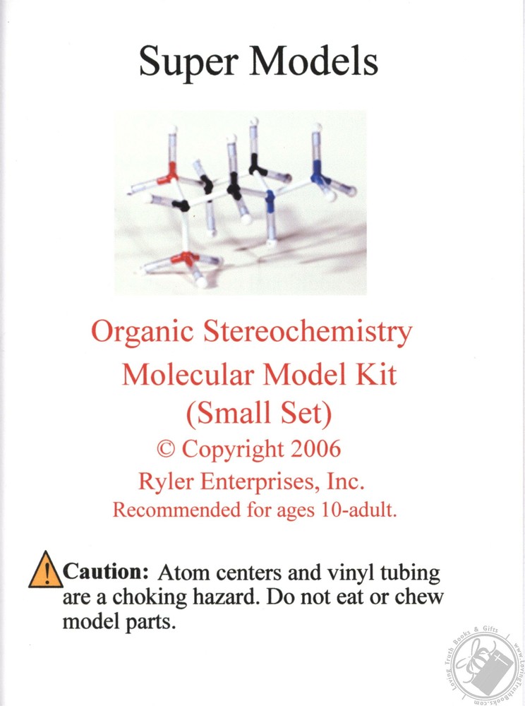 Organic Stereochemistry Molecule/ Molecular Model Kit, 83 Pcs Ryler Super Models