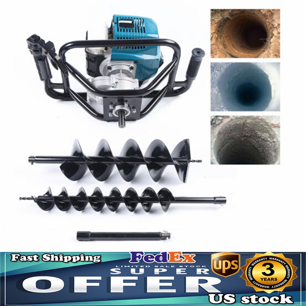 52CC Gas Powered Earth Auger Drill for Easy Digging