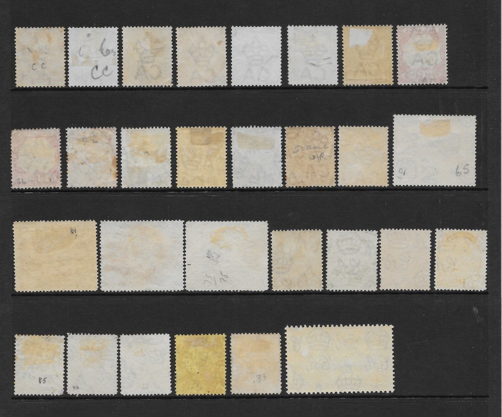 BERMUDA VARIOUS MINT/USED 1865 to 1935 (C)