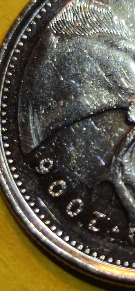 2006P Canada Quarter Dollar With Errors!