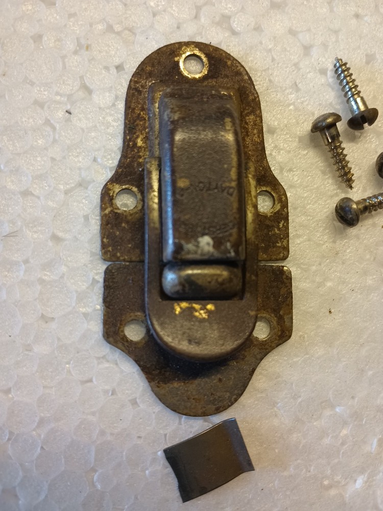 Original Gerstner & Sons Machinist Tool Set Chest Hasps Latch