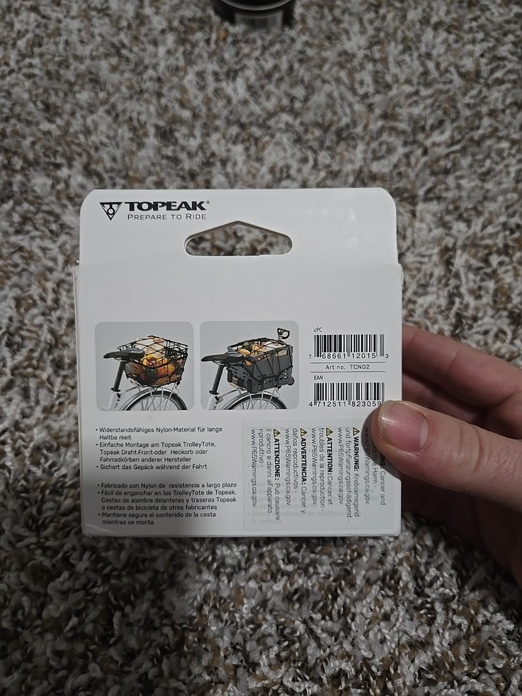 Top Peak Bicycle Cargo Net