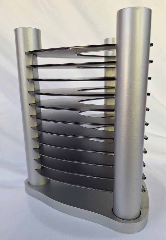 CD Storage Rack For Desktop Holds 10