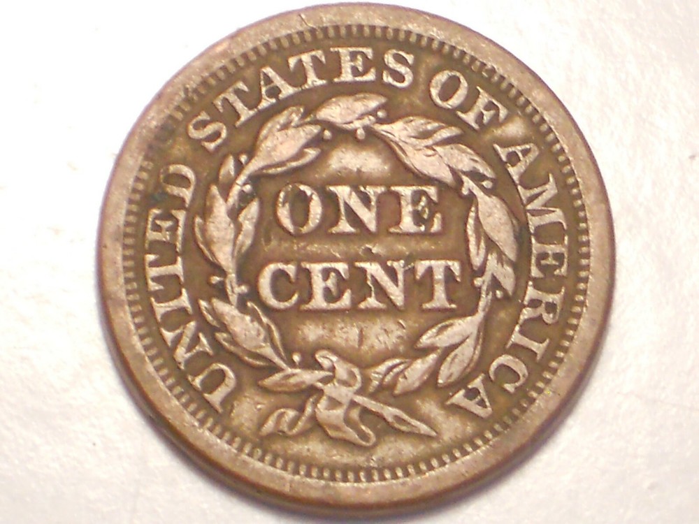 1851 Large Cent (VF & Attractive)
