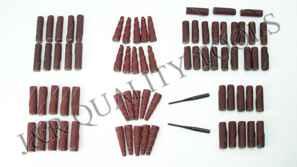 ENGINE PORTING 52 PC MINI CONE SANDER KIT SANDING ABRASIVE WHEEL TOOL PORT