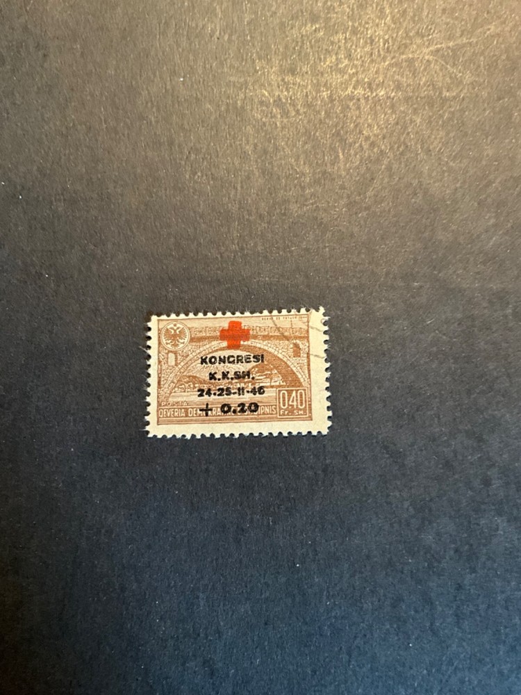 Stamps Albania Scott #B30 used