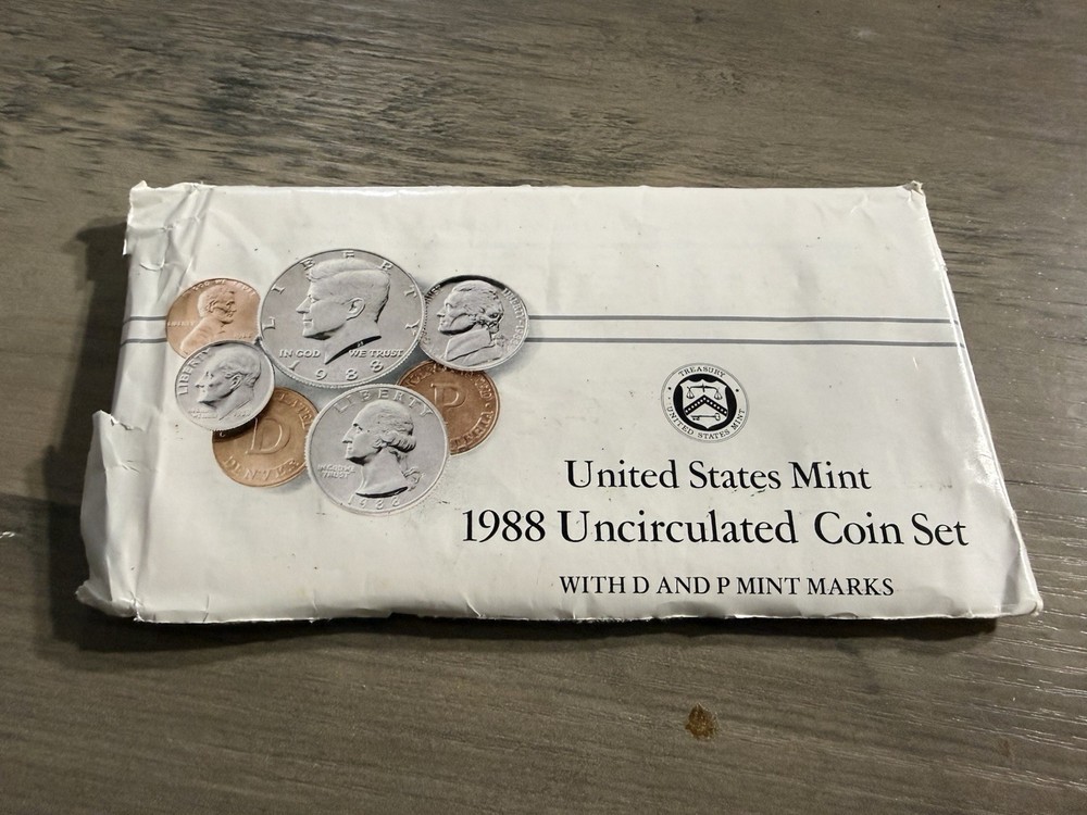 1988 US Mint Uncirculated Coin Set