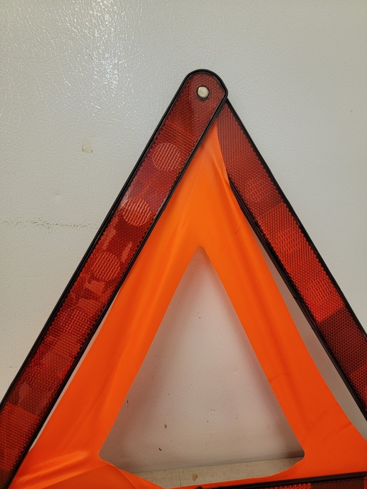 6 Pack Foldable Emergency Warning Triangle Reflector Road Roadside Kit for Car