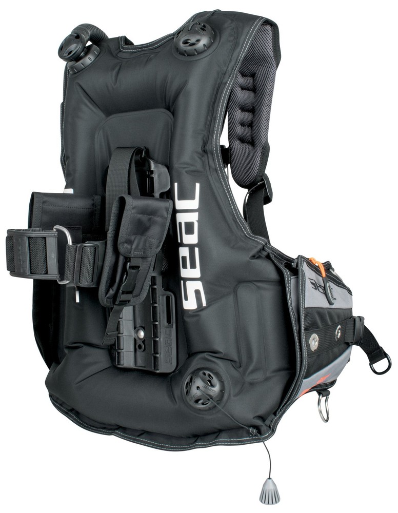SEAC EQ-PRO Buoyancy Compensator - Black/Grey - Medium
